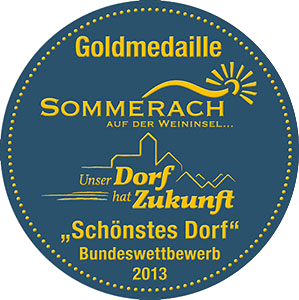 Goldmedaille Sommerach "Unser Dorf hat Zukunft" Bundeswettbewerb 2013